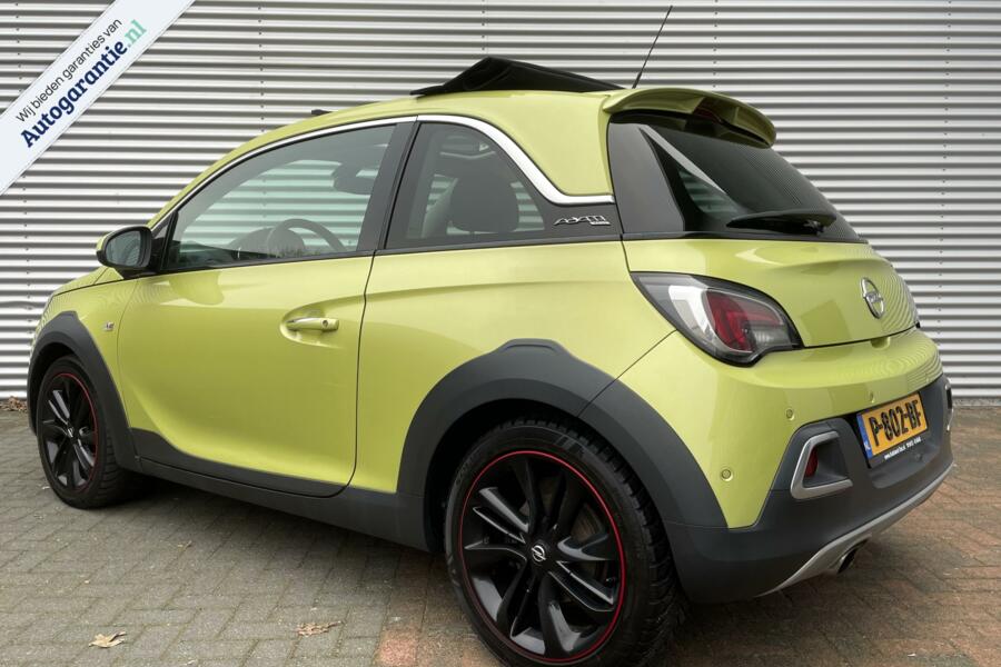 Opel ADAM 1.0 Turbo Rocks Cabrio/Airco/Leder/Cruise/Aux/2014 Zeer Nette Staat Dealer Onderhouden Incl 6 maanden garantie