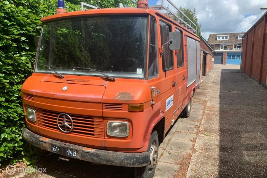 Mercedes 508 diesel belasting vrij brandweer camper
