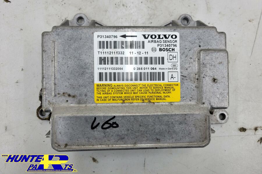 Airbagmodule Volvo V60/S60  ('10-'18) 31340796