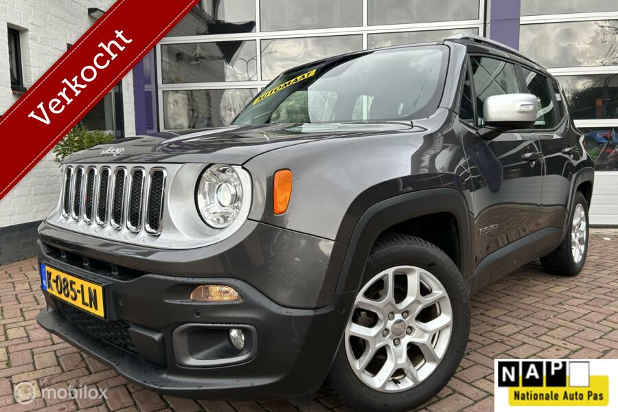 Jeep Renegade 1.4 Limited * AIRCO * NAVIGATIE * AUTOMAAT *