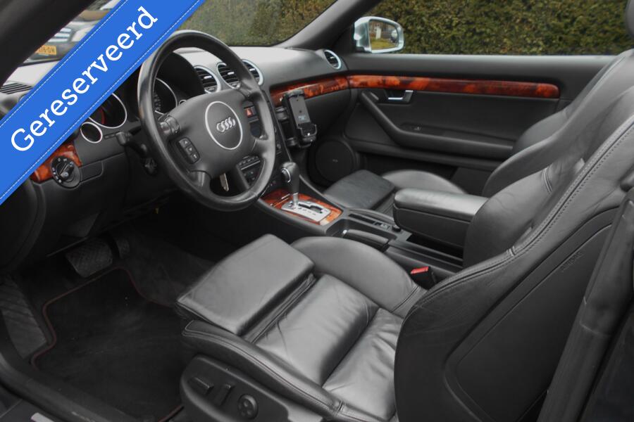 Audi A4 Cabriolet 3.0 V6 quattro AUT|NAVIGATIE|XENON|BOSE|LEDER|MEMORY STOEL|