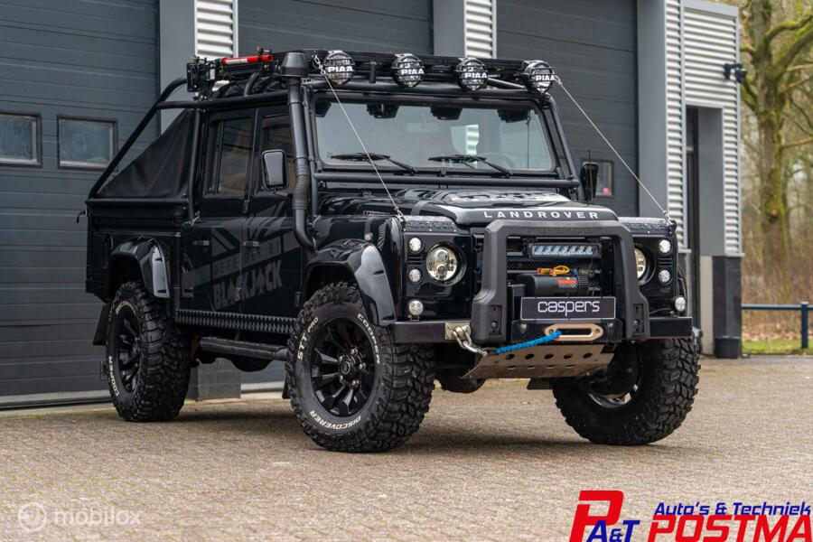 Nu beschikbaar!! De Land Rover Defender by Blackjack. 349PK