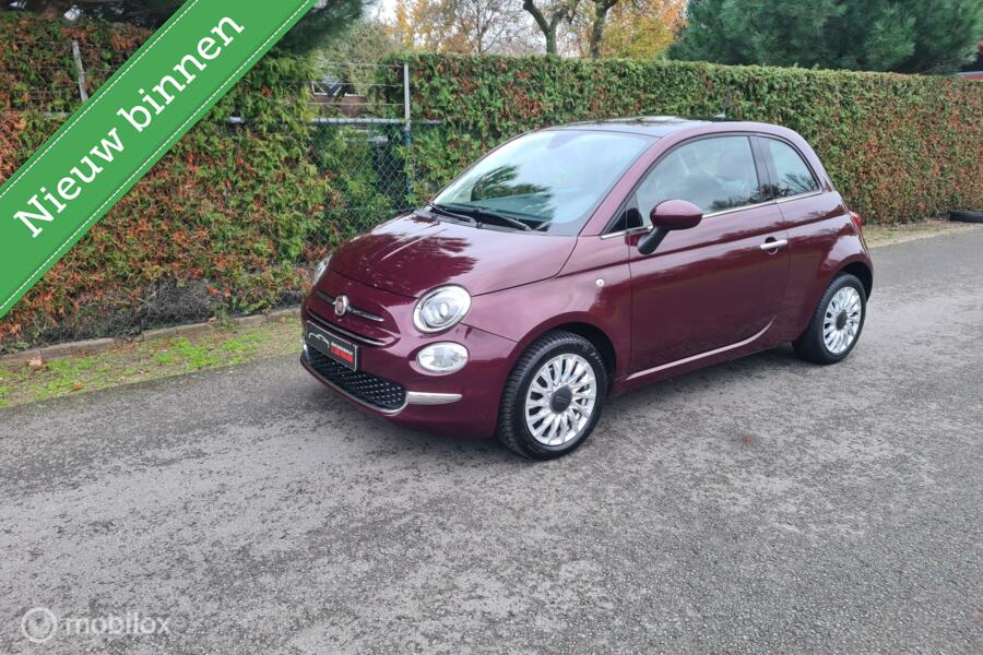 Fiat 500 1.2 Lounge GEEN IMPORT Navi Pano Pdc Cruise