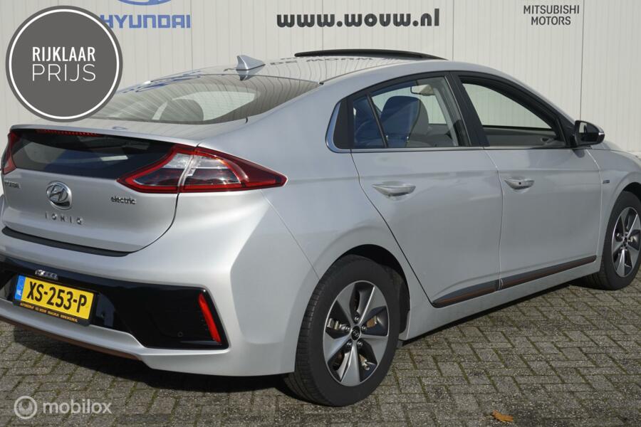 Hyundai IONIQ Premium EV Leder | Navi | Elektr. Stoelverstelling | € 17.895 na subsidie