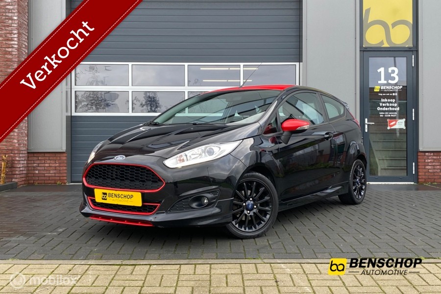 Ford Fiesta 1.0 EcoBoost Red Edition 140PK Airco Lichtmetaal