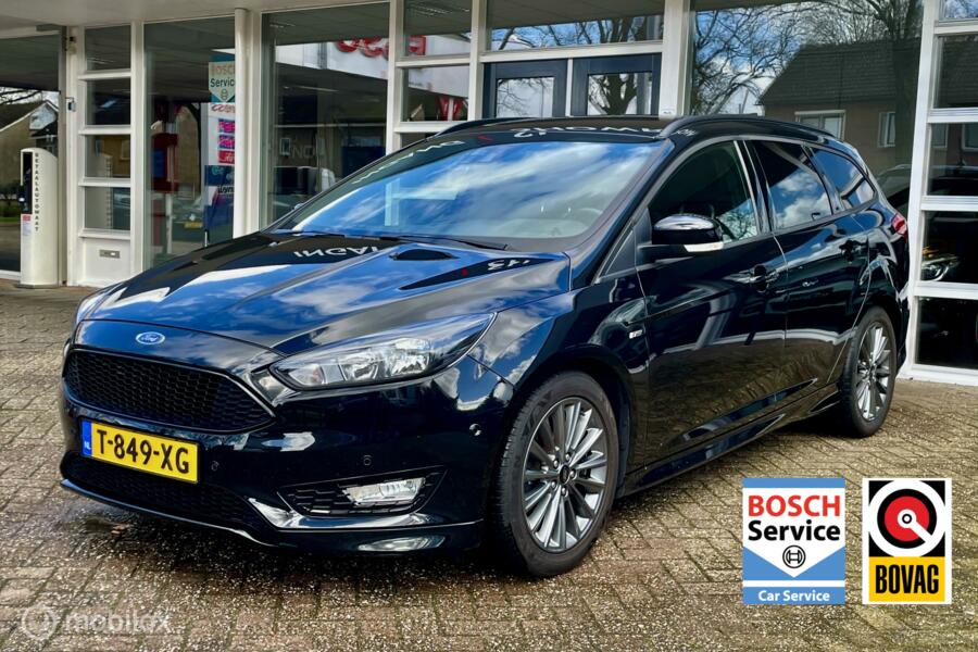 Ford Focus Wagon 1.0 EcoBoost ST Line Business Airco, Navi, Bluetooth, Pdc, LM..