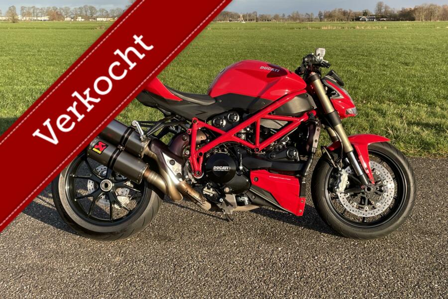 Ducati 848 Streetfighter Akrapovic - Quickshifter - Zeer Mooi