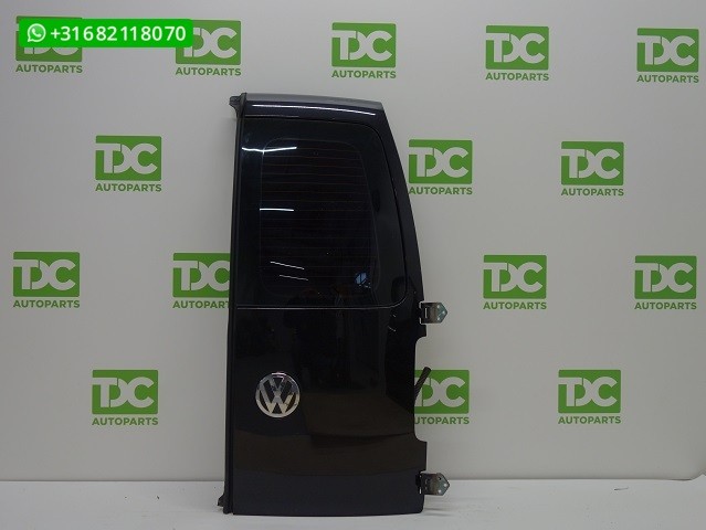 Volkswagen Caddy ('10-'19) Achterdeur rechts met ruit  zwart