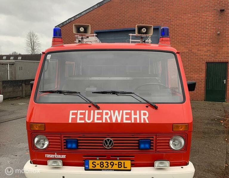 Volkswagen LT 35 benzine brandweer camper 40.000 km 1984