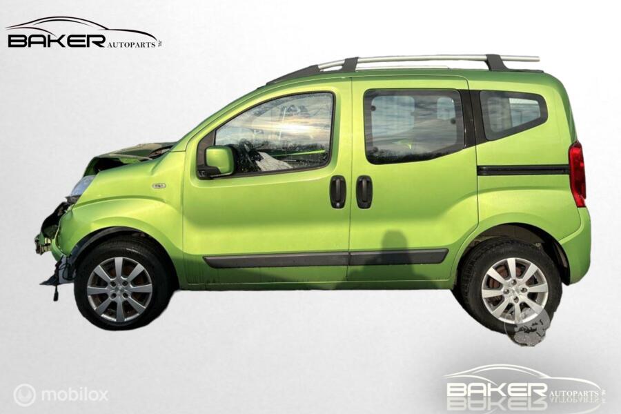 Fiat Qubo 1.4 Active ('08-'16) Portier linksvoor groen 355