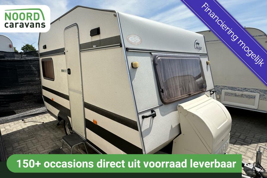 CHATEAU COUGAR 380 DUBBELE ZIT + VOORTENT + 3 PERSOONS