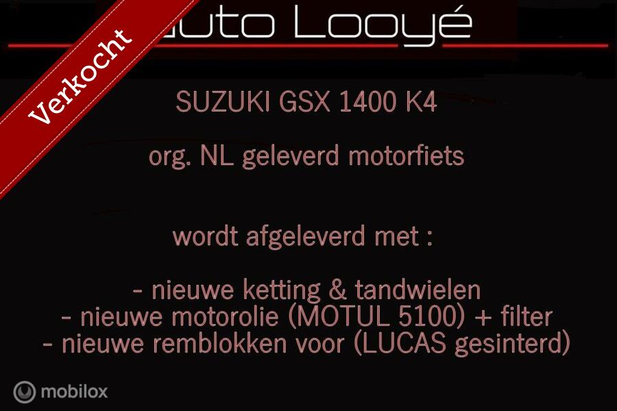 Suzuki GSX 1400 K4