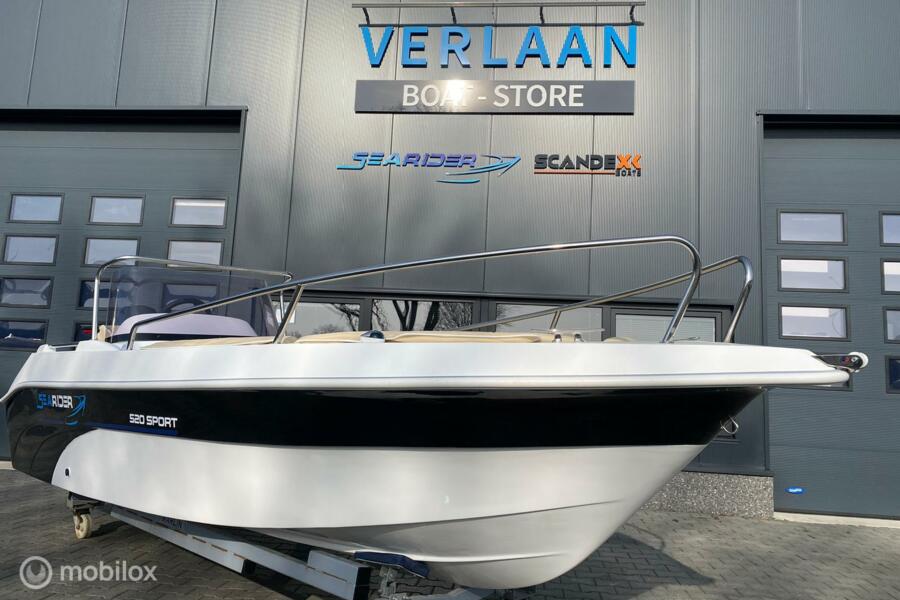 Searider 520 Sport consoleboot-Nieuw-50 pk 4 takt/Inruil mog