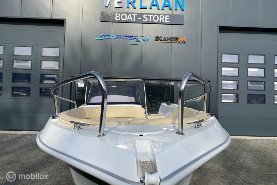 Searider 520 Sport consoleboot-Nieuw-50 pk 4 takt/Inruil mog