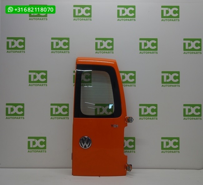 Volkswagen Caddy (03-15) Achterdeur rechts met ruit oranje