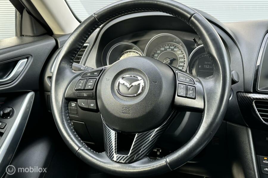 Mazda 6 Sportbreak 2.0 HP Automaat Leer Cruise PDC Dealer onderhouden