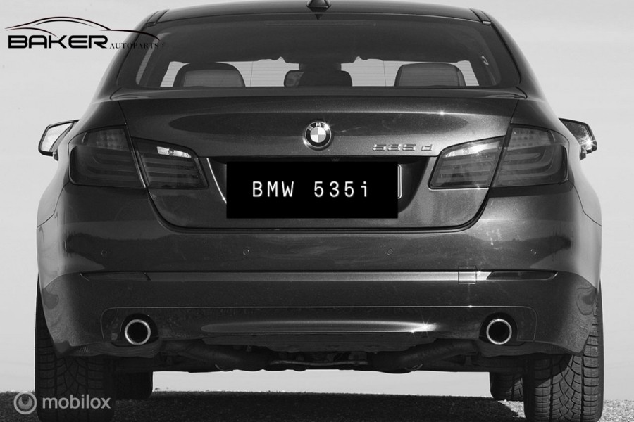 Achterbumper BMW 5-serie F10 ('10-'17) Black Saphire