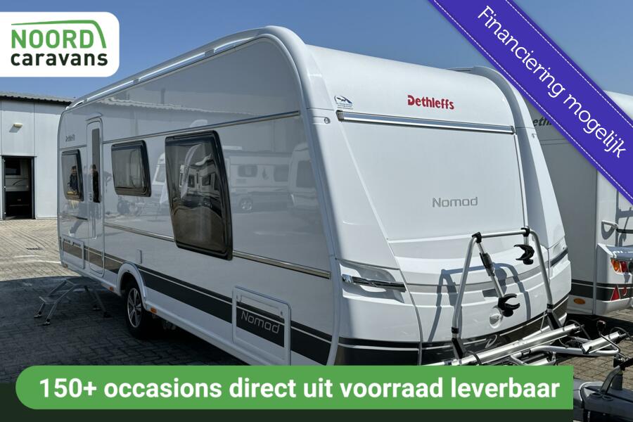 DETHLEFFS NOMAD 530 DR QUEENSBED + AIRCO + VOORTENT + MOVER