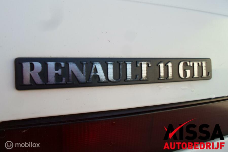 Renault 11 GTL  (1e eigenaar) Bj 1988