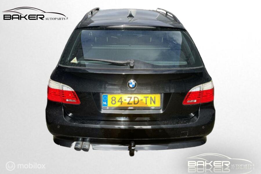 Achterklep zwart 475/9 BMW 5-serie Touring E61 LCI  (7-10)