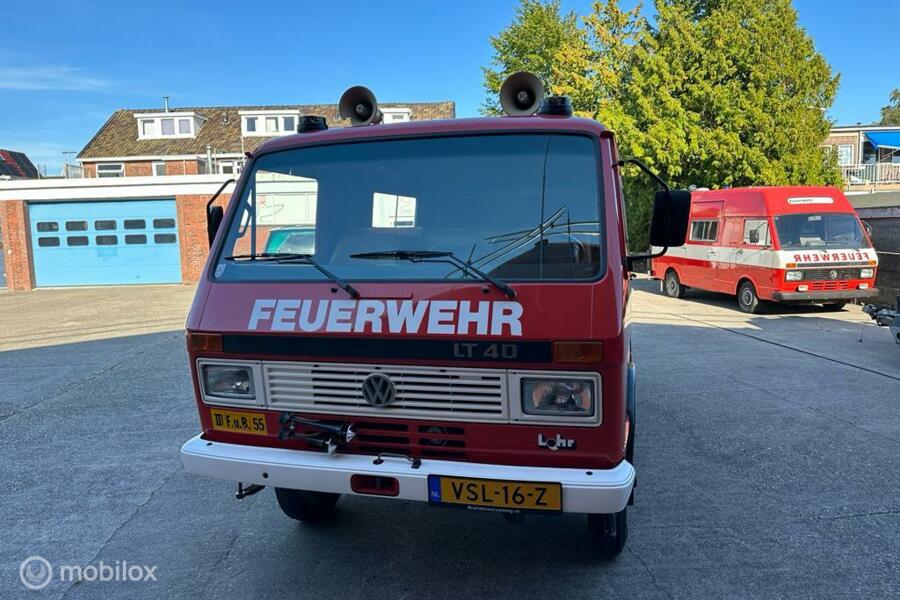 Verkocht  VW LT 40 4x4 benzine 1990 brandweer 42286 km