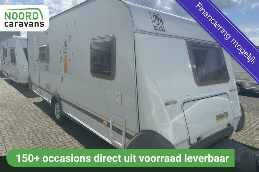 KNAUS SUDWIND 550 FRANSBED + STAPELBED + VOORTENT + AIRCO