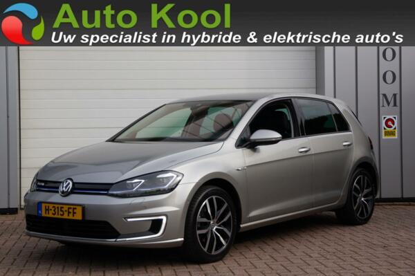 Volkswagen e-Golf CCS/Virtual/Leder/Warmtepomp 74.000KM