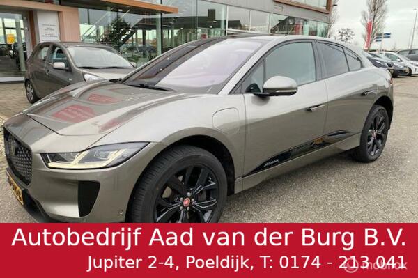Jaguar I-PACE EV400 First Edition € 39.950,- ex btw / 4% bijtelling/  Luchtvering / Autm niveauregeling / Panorama dak / 360o camera / Nederlandse ! auto