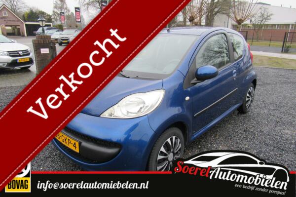 Peugeot 107 1.0-12V XS, airco, radio/cd, NL auto,