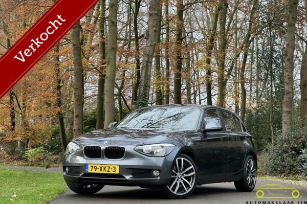 BMW 1-serie 118d Business+ aut. / Orig.NL / Leder / NAV