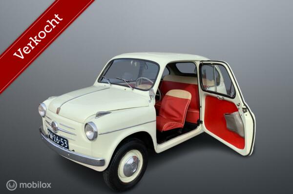 Fiat 600 / 1958|NL kenteken|APK vrij|