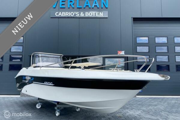 SeaRider 475 Fun/Nieuwe/Direct leverbaar/ Consoleboot/Eventueel met nieuwe motor En Marlin trailer