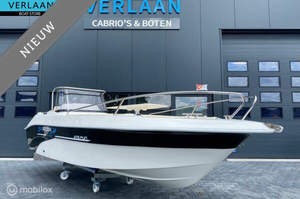 SeaRider 475 Fun/Nieuwe/Direct leverbaar/ Consoleboot/Eventueel met nieuwe motor En Marlin trailer