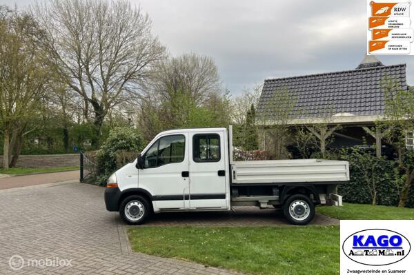 Renault Master bestel T28 2.5 dCi L2H1 DC 6 pers. Pick-up