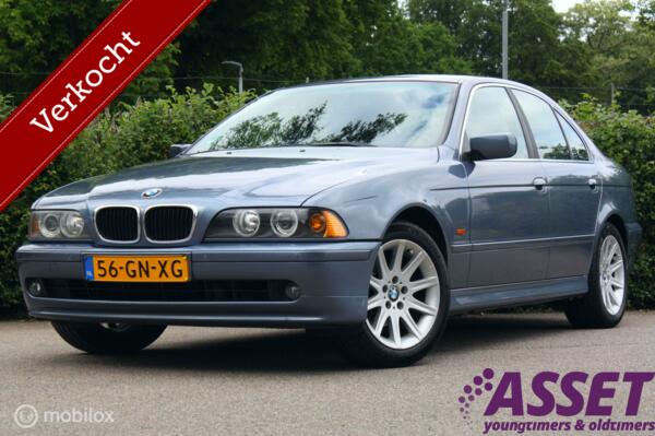 Youngtimer BMW 525i E39 5-serie Executive pdc/clima/topstaat