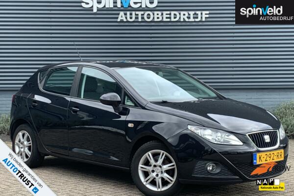 Seat Ibiza 1.6 Reference BJ`09 5drs Airco Climate Cruise control