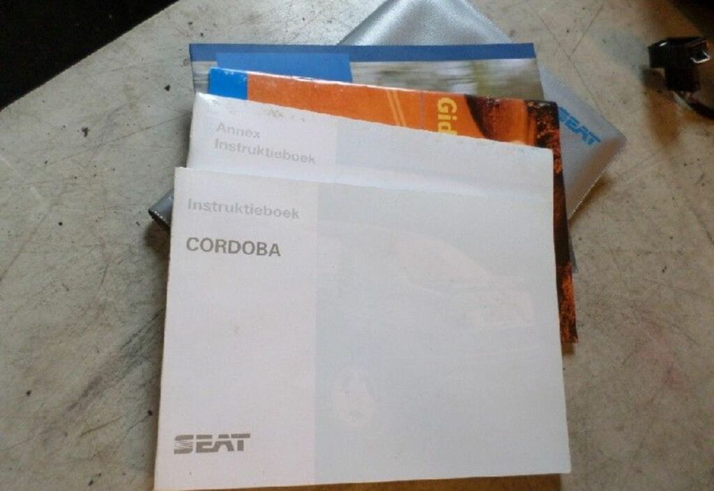 Instructieboekje  Seat Cordoba Vario 6K 1.6i SE 