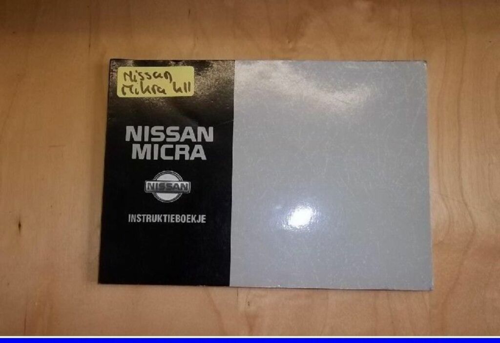 Instructieboekje  Nissan Micra II 1.3 Tango 75 