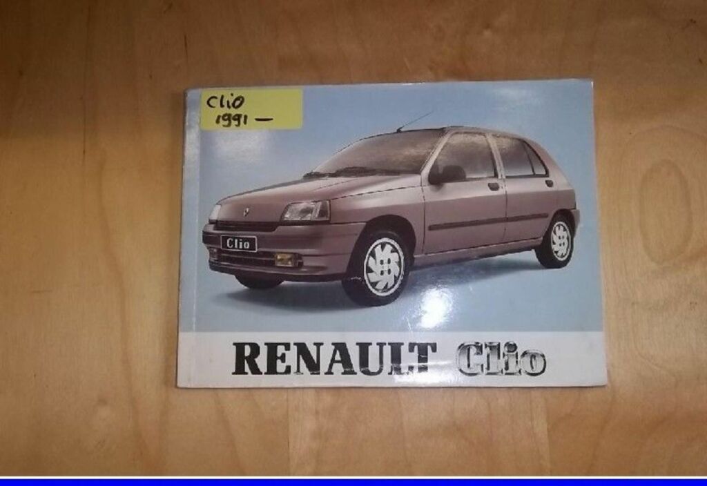 Instructieboekje  Renault Clio I 1.2 RL 