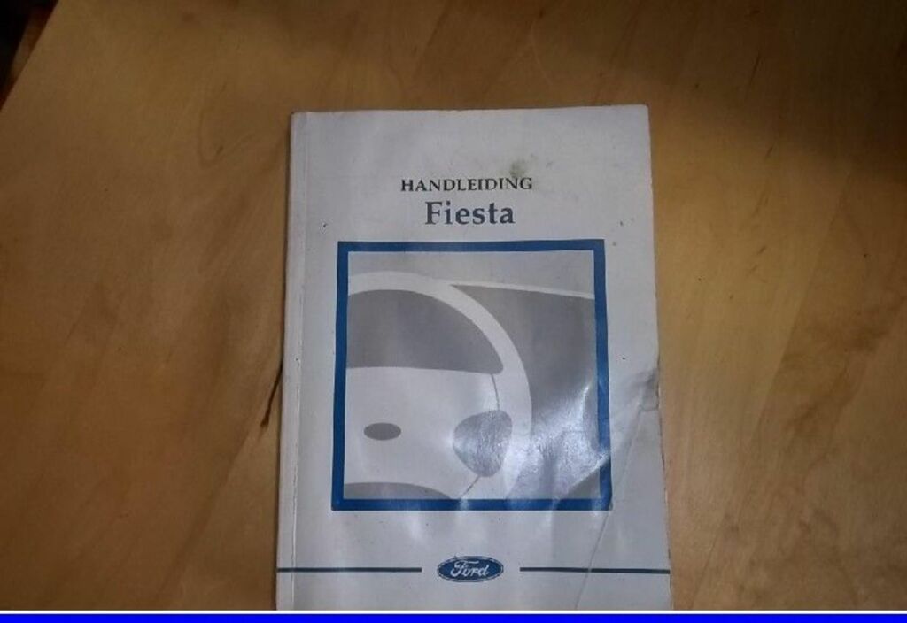 Instructieboekje  Ford Fiesta IV 1.3 Studio 