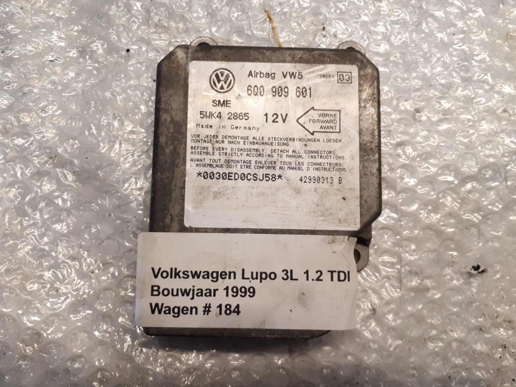 Airbag module Volkswagen Lupo 1.2 TDI 3L ('98-'05)