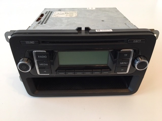 CD-speler Volkswagen Golf VI ('08-'13) 1K0035156B