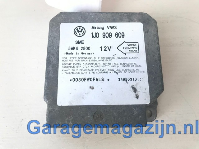 Module airbag Volkswagen Golf IV 1J0909609