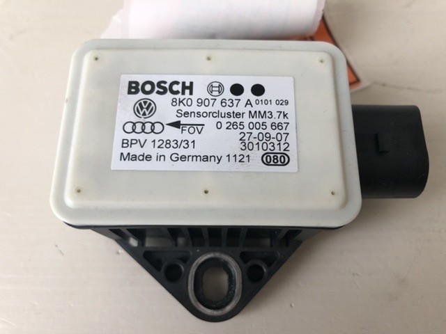 ESP duo sensor 8K0907637A Bosch Audi A4 A5 gebruikt