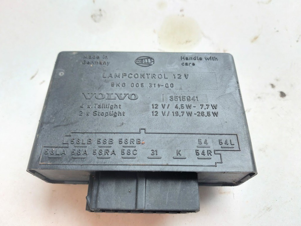 Lampcontrole relais Volvo 850 ('91-'96) 3515941