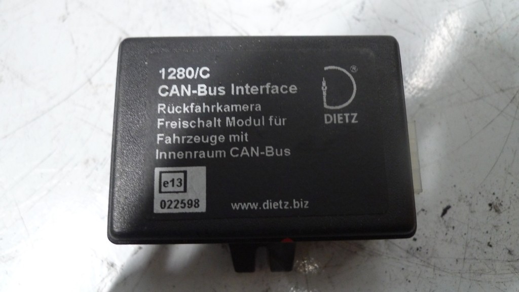 Relais 1280/C CAN-Bus Interface Rückfahrkamera Dietz