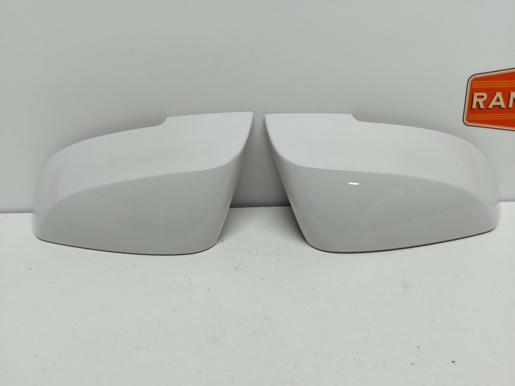 Originele set witte spiegelkappen voor BMW 1 / 3 / 4 serie