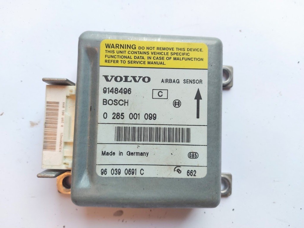 Volvo 940 960 S90 V90 -1998 Airbag sensor module 9148496