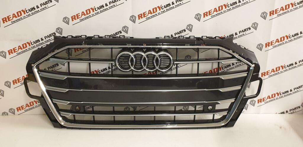 A4 8W FACELIFT S-LINE GRILL Grille 8W0853651DF CHROME ZWART