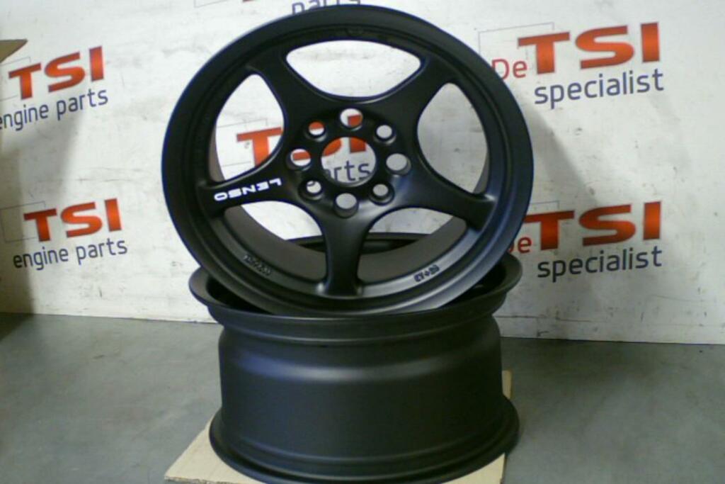 2 X Velg Lenso VPD 13x7,5 4x100 Racing wheels